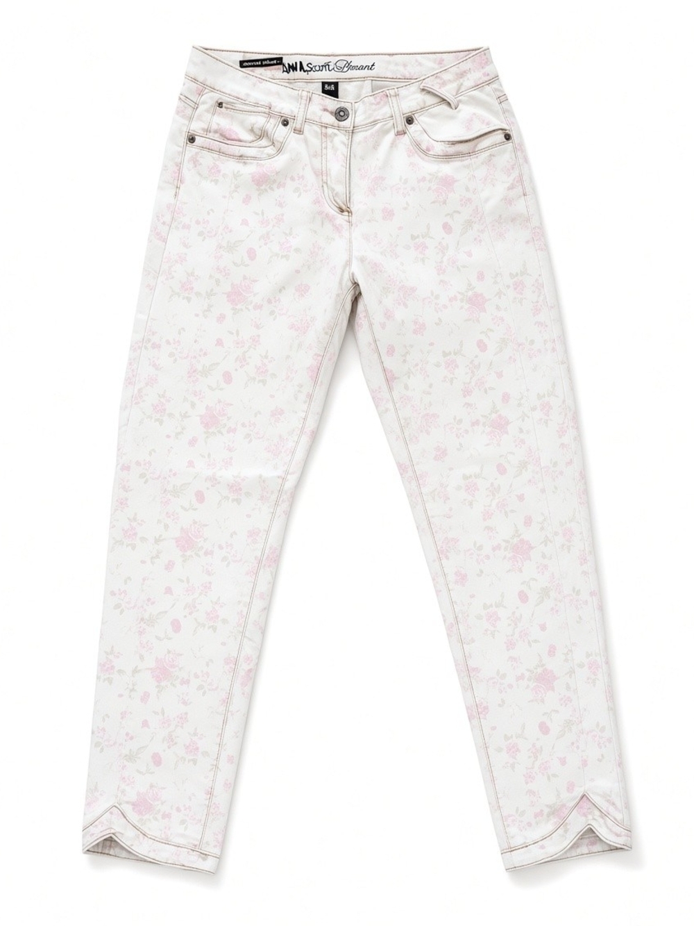 Anna Scott Limited Cropped Pants in Floral